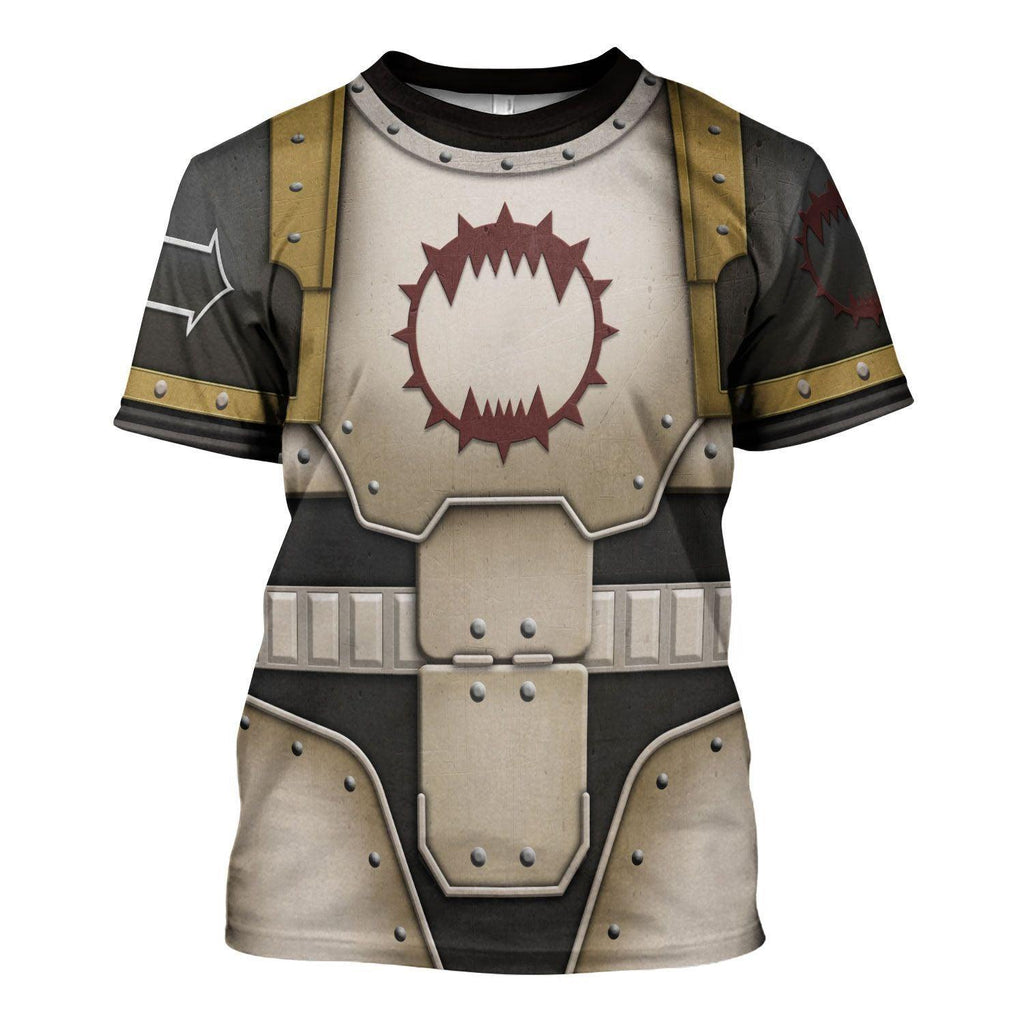 World Eater in Mark III Power Armor T-shirt Hoodie Sweatpants Cosplay - CustomsPig