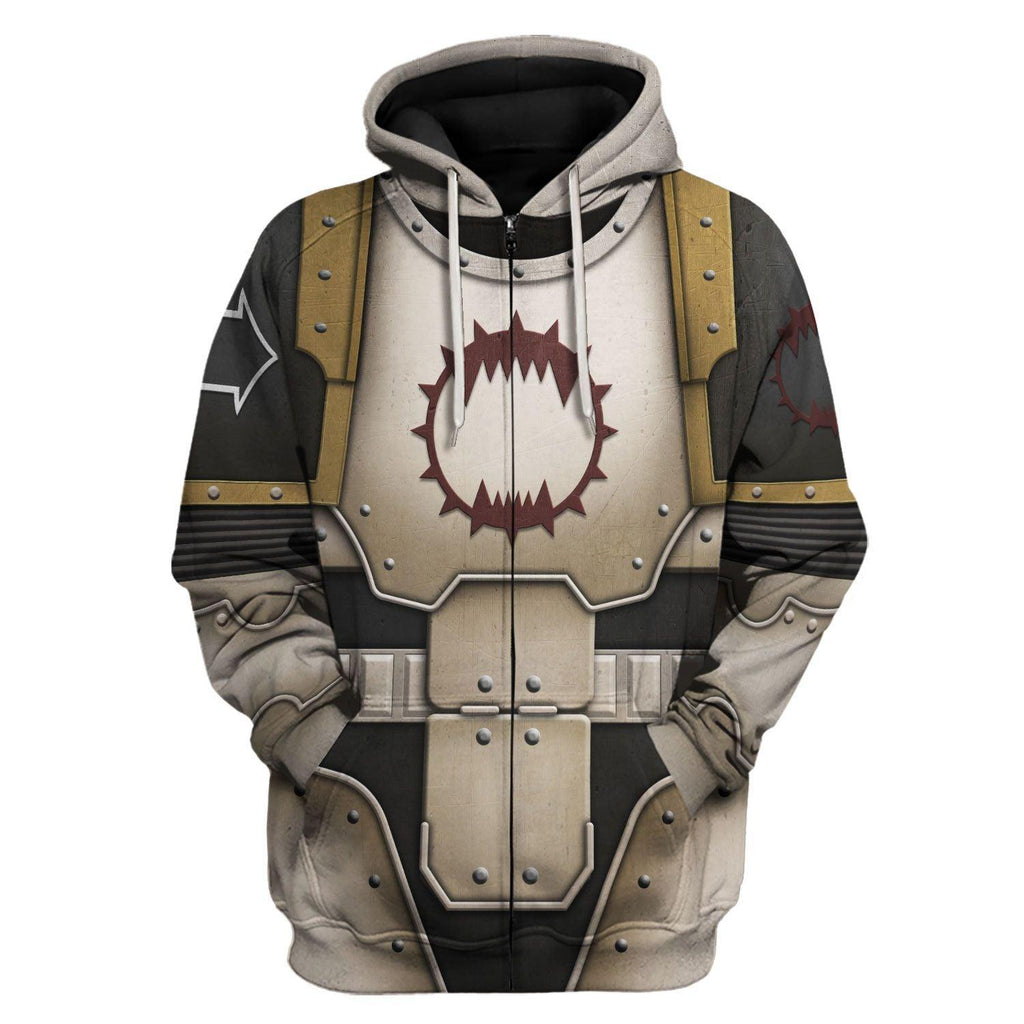 World Eater in Mark III Power Armor T-shirt Hoodie Sweatpants Cosplay - CustomsPig