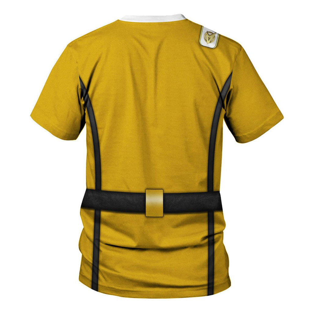 Wrath Of Khan Kirk Spock Starfleet Yellow T-shirt Hoodie Sweatpants Apparel -  CustomsPig.com