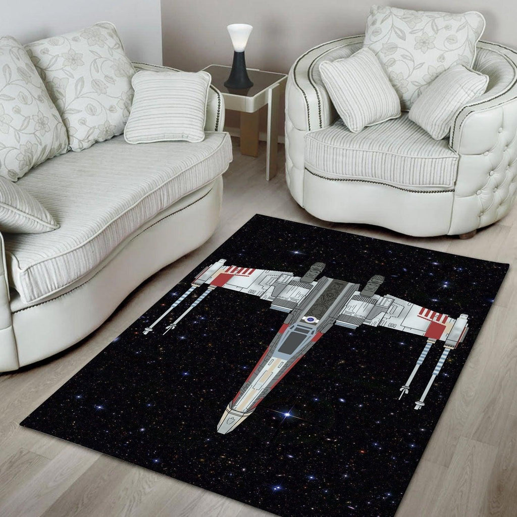 X-wing Starfighter Rug - CustomsPig