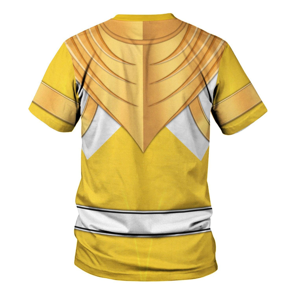 Yellow Ranger Dragon Shield Hoodies Sweatshirt T-shirt Hawaiian Tracksuit -  CustomsPig.com