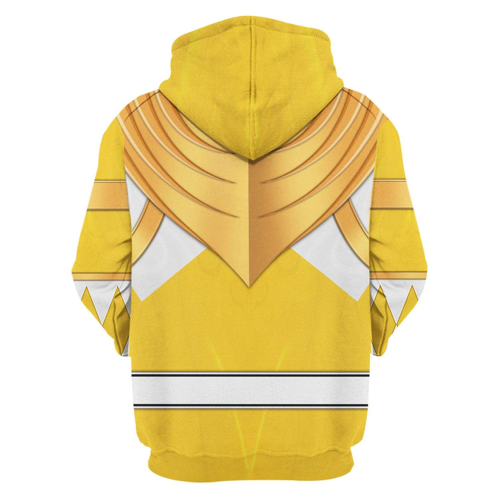 Yellow Ranger Dragon Shield Hoodies Sweatshirt T-shirt Hawaiian Tracksuit -  CustomsPig.com