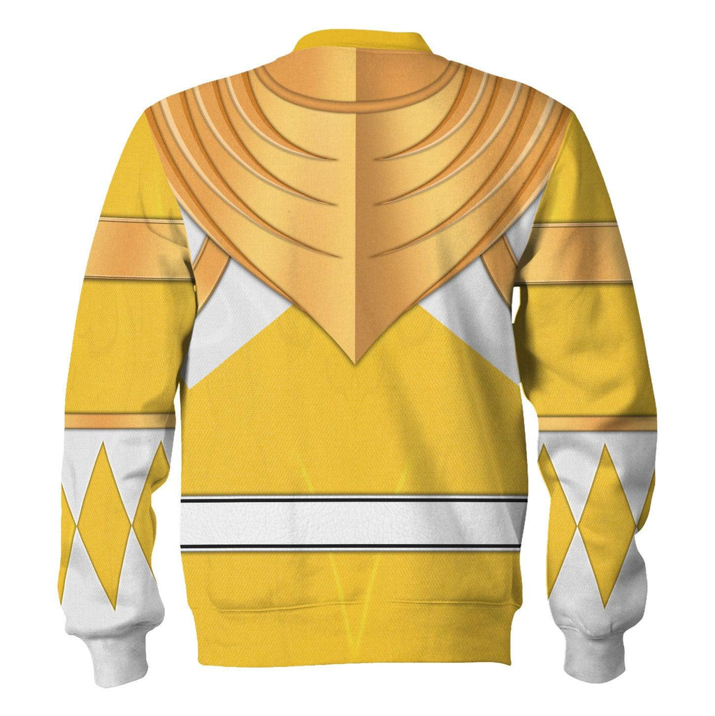 Yellow Ranger Dragon Shield Hoodies Sweatshirt T-shirt Hawaiian Tracksuit -  CustomsPig.com