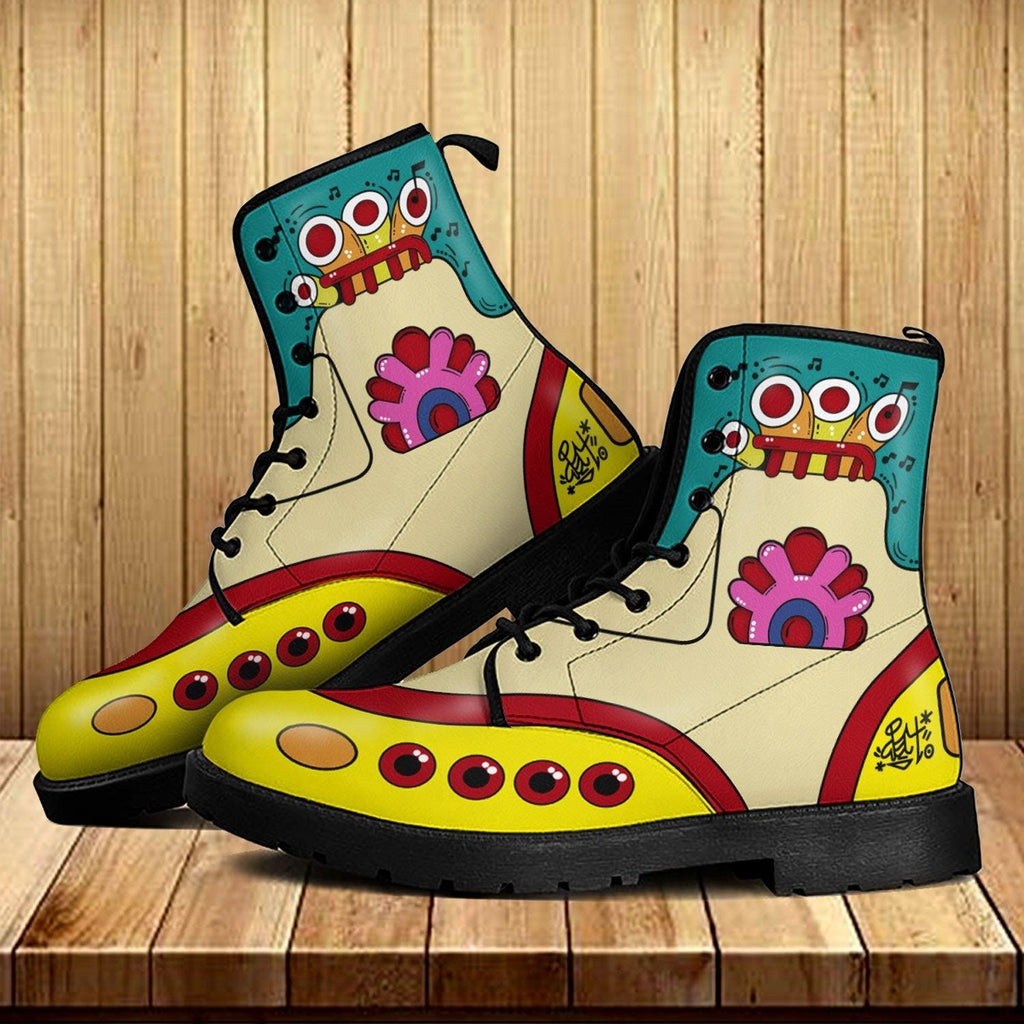Yellow Submarine The Beatles Boots - DucG
