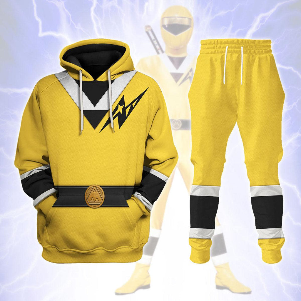 Yellow Tideus Ranger Hoodies Sweatshirt T-shirt Hawaiian Sweatpants - CustomsPig.com