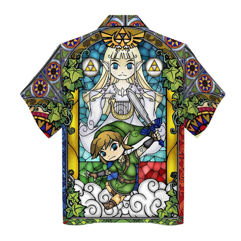 Zelda Windwaker Hawaiian Shirt - CustomsPig.com