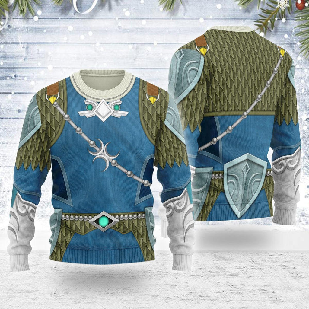 Zora Armor Themed Costume Unisex Christmas Wool Sweater - CustomsPig.com