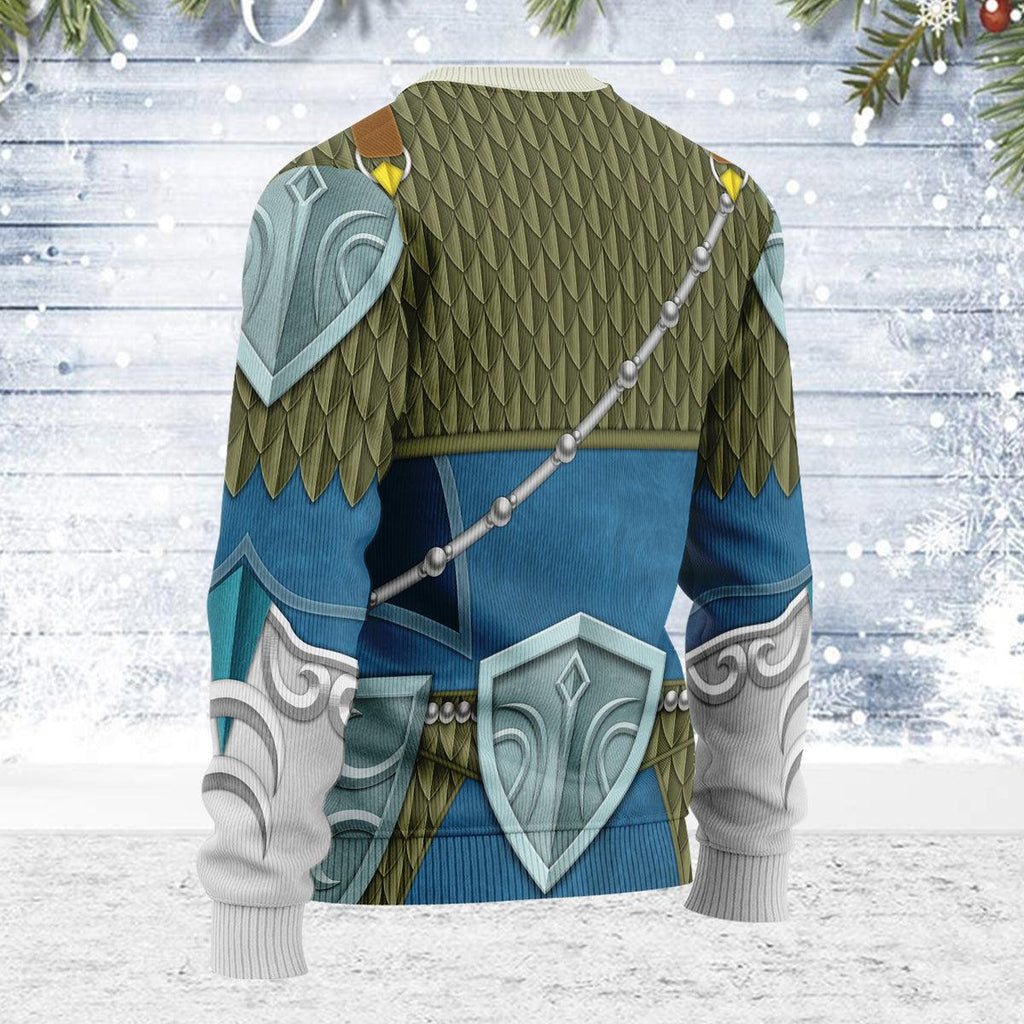 Zora Armor Themed Costume Unisex Christmas Wool Sweater - CustomsPig.com