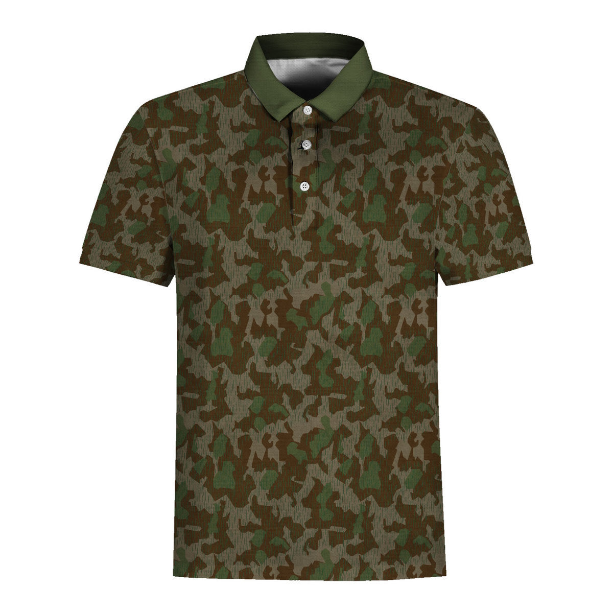 German World War II Nazi Wermacht Luftwaffe waffen ss Camo Polo Shirt ...