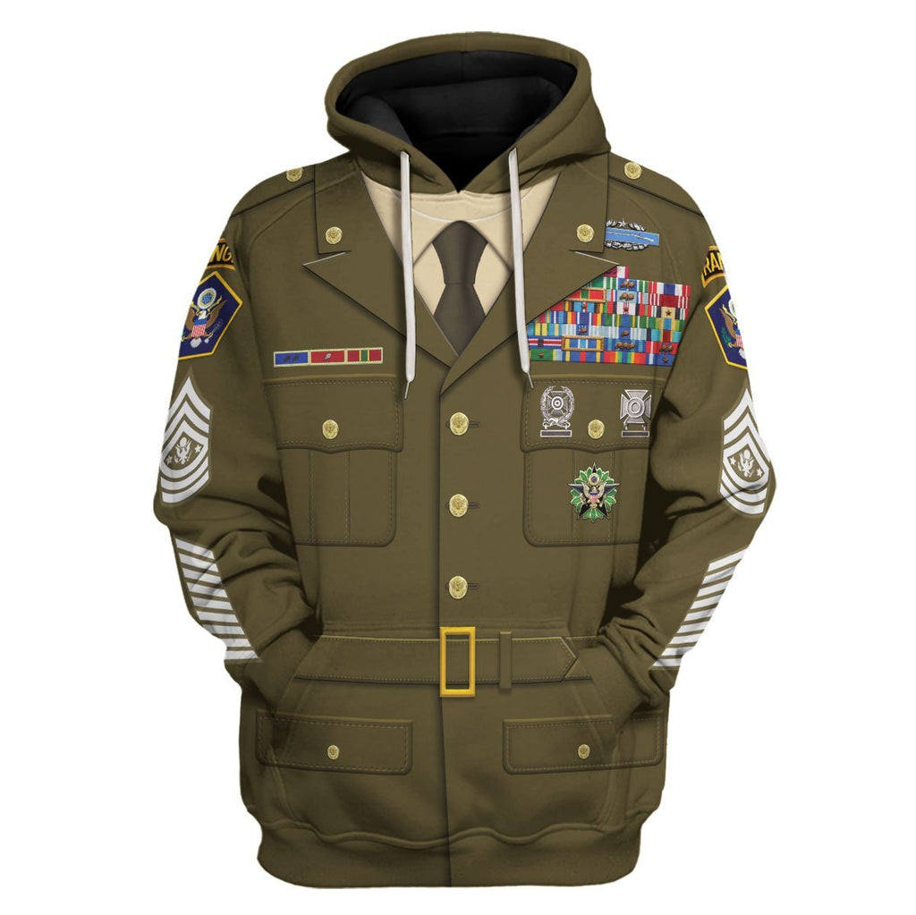 Us Army Greens Uniform Hoodie / S Vn188