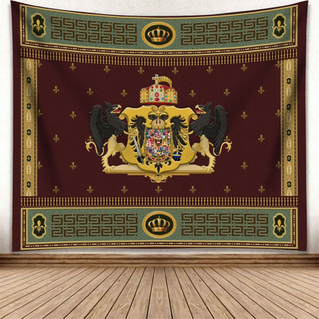 Coat Of Arms Francis Ii Holy Roman Empire Tapestry Qr1436