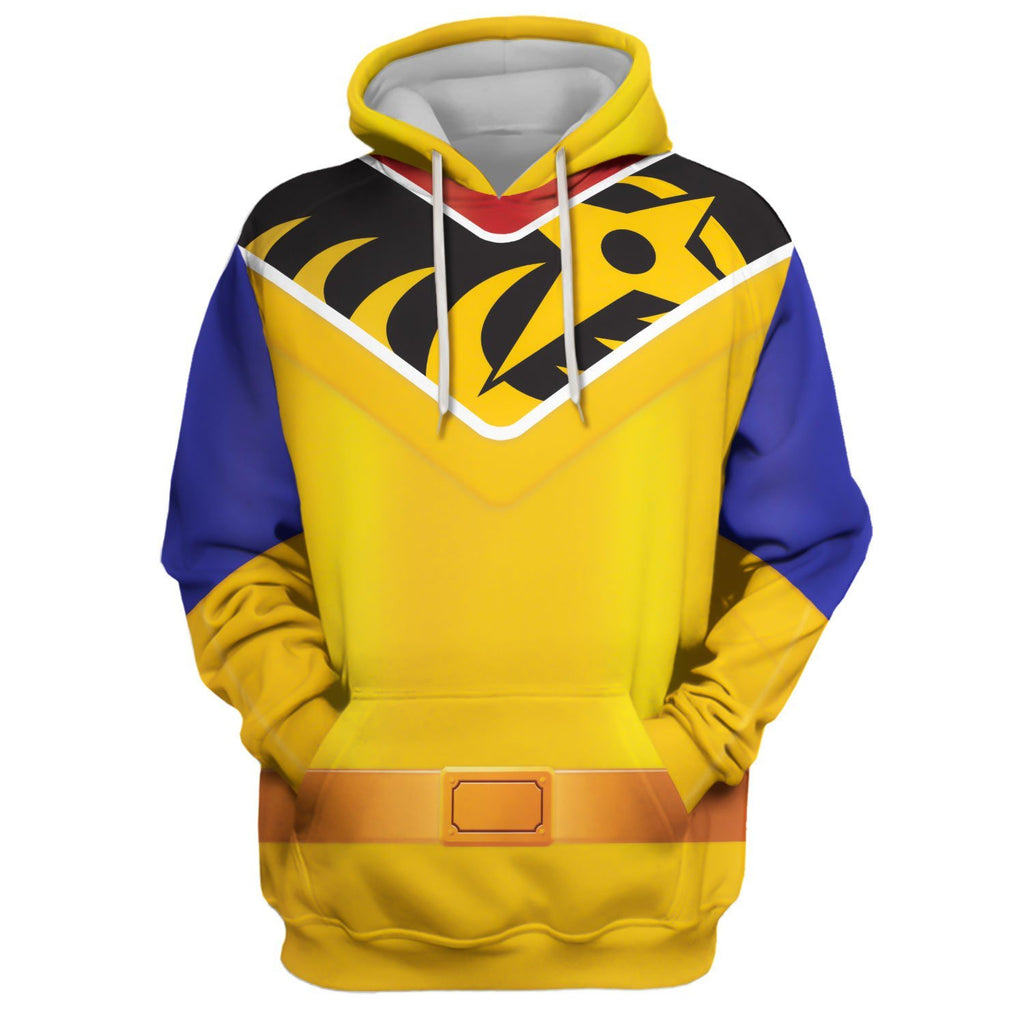 Gold Ranger/ Ninja Steel Hoodie / S Qm137