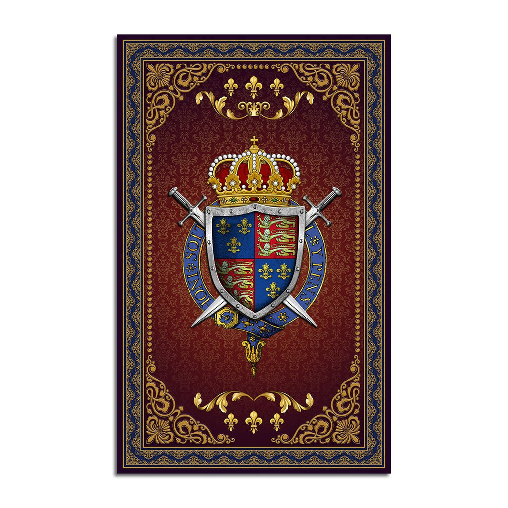 Henry V Coat Of Arms Rug Qm1423