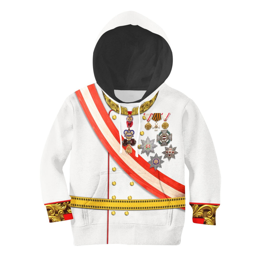 Emperor Franz Joseph I Austria Hoodie / Toddler 2T Kqm656
