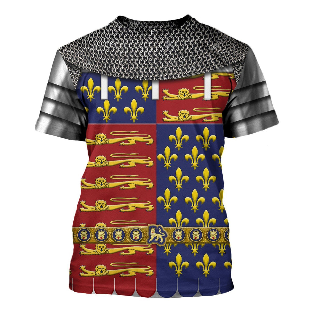 Edward The Black Prince Armor T-Shirt / S Hp296