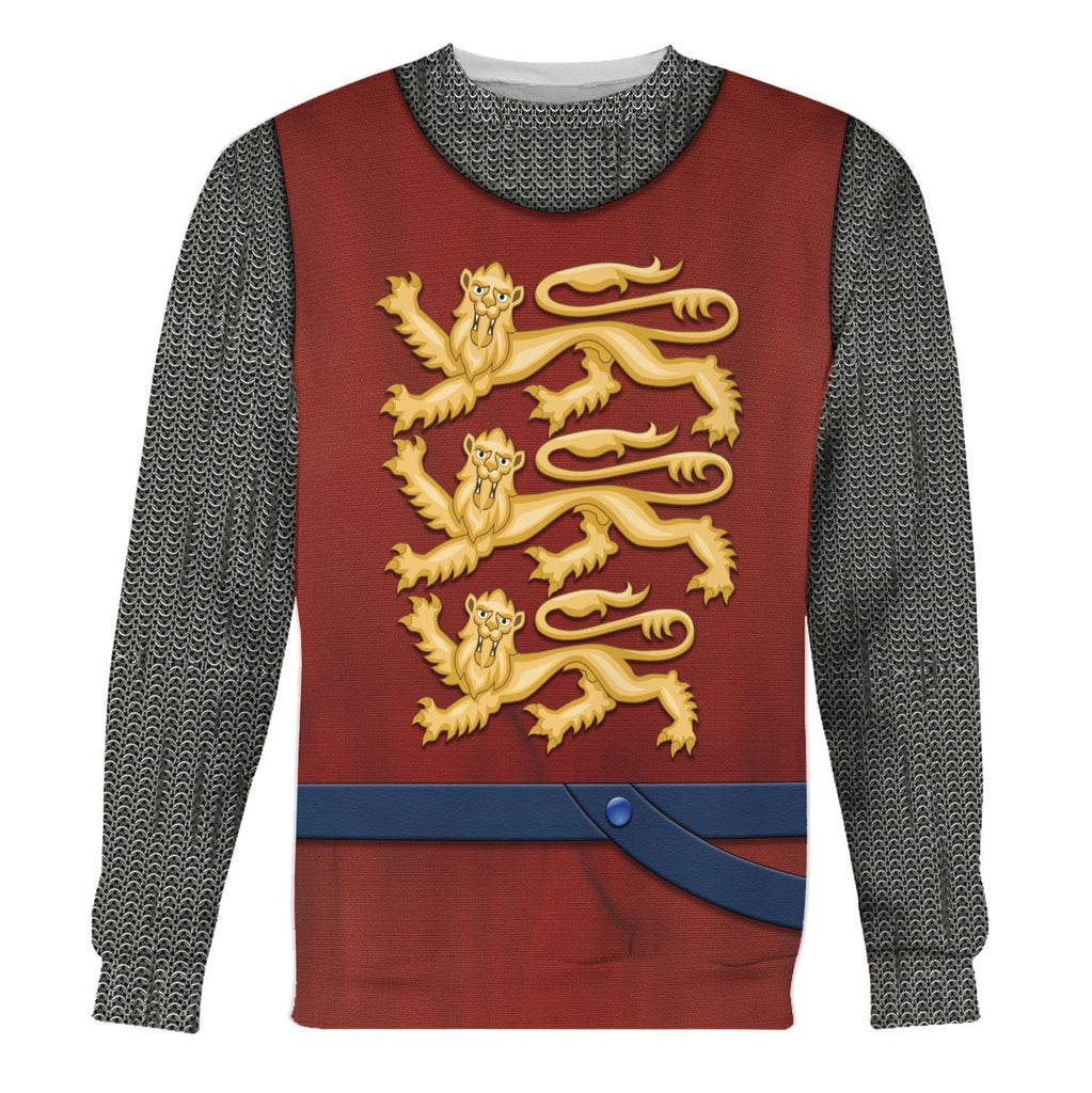 English Knight Fleece Long Sleeves / S Qm596