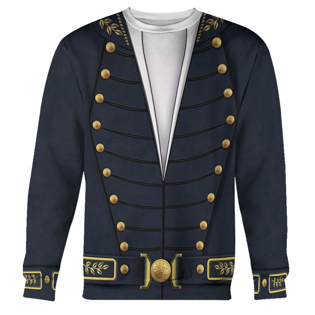Uniform Of The Us Navy 1830-1841 Long Sleeves / S Vn257