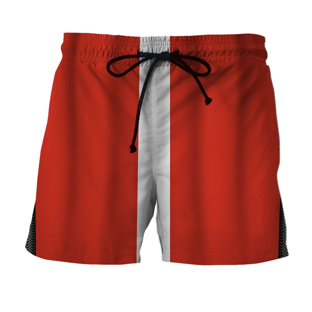Knights Hospitaller Hawaii Shirt Beach Shorts / S Qm762