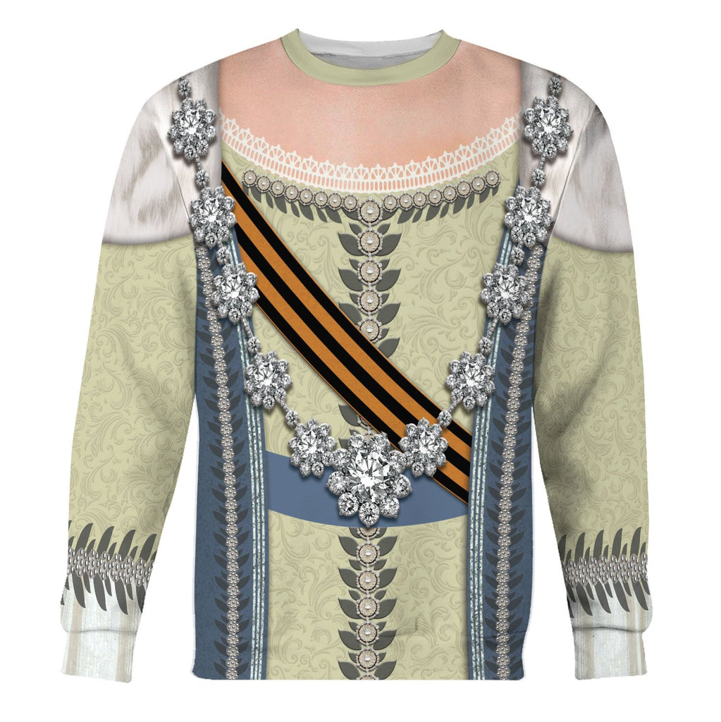 Catherine The Great Long Sleeves / S Qm546