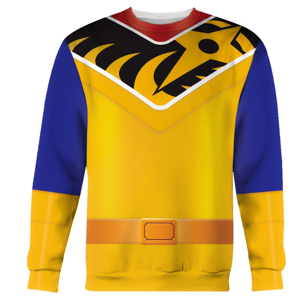 Gold Ranger/ Ninja Steel Long Sleeves / S Qm137