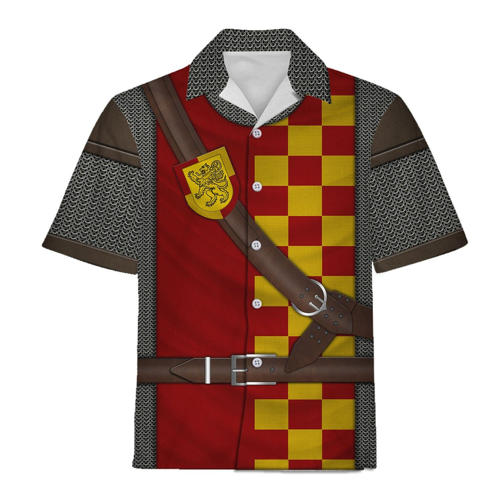Scottish Knight Hawaiian Shirt / S Qm852