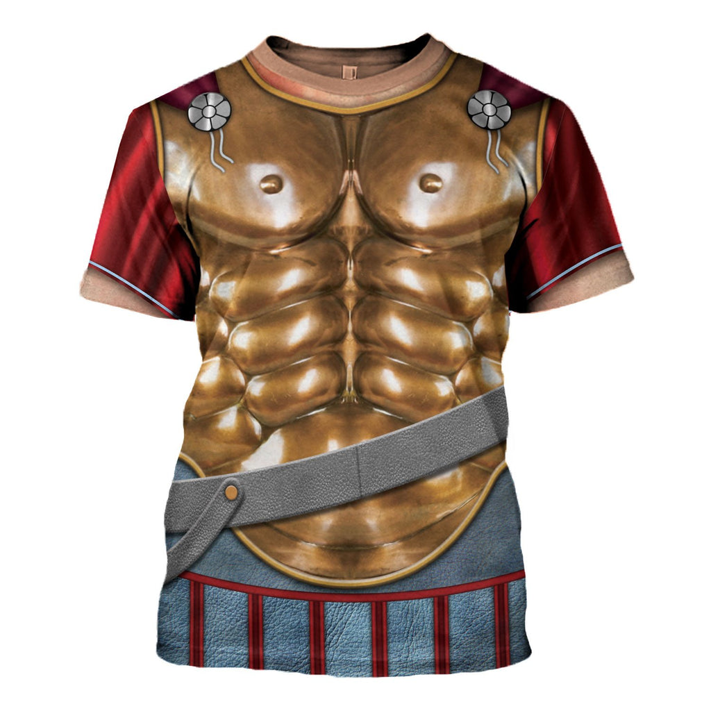 Spartan Hoplite Armour T-Shirt / S Hp157