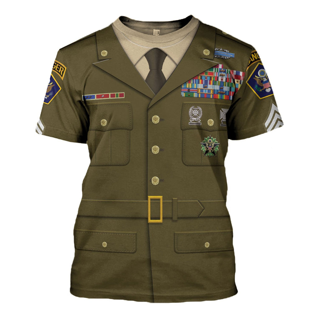 Us Army Greens Uniform T-Shirt / S Vn188