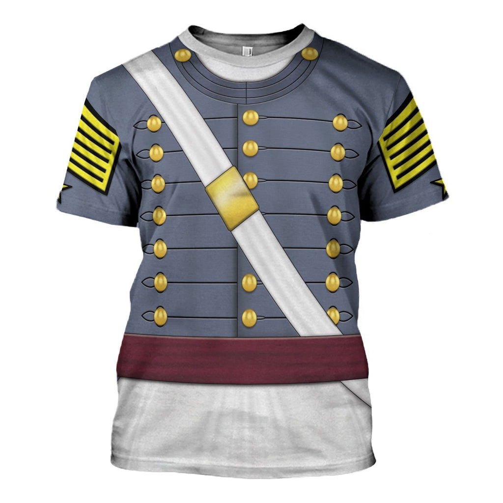 Us Army Uniform - West Point Cadet (1860S) T-Shirt / S Vn173