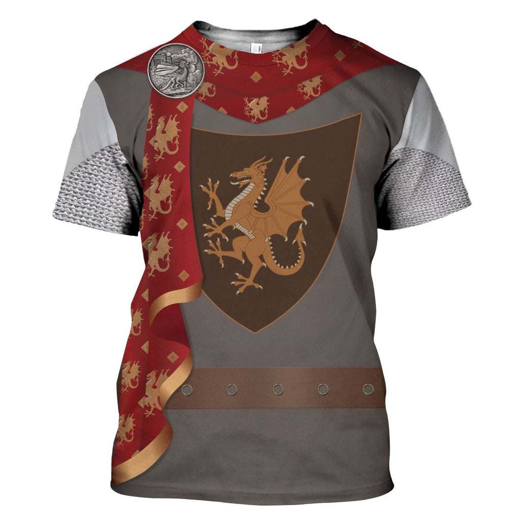 King Arthur Historical Costume T-Shirt / S Qm500