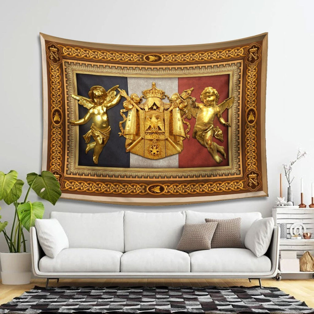 Napoleon Tapestry - 4 Holes / S (27.6 X 39.4 Inches 2.3 3.2 Feet) Qm1393