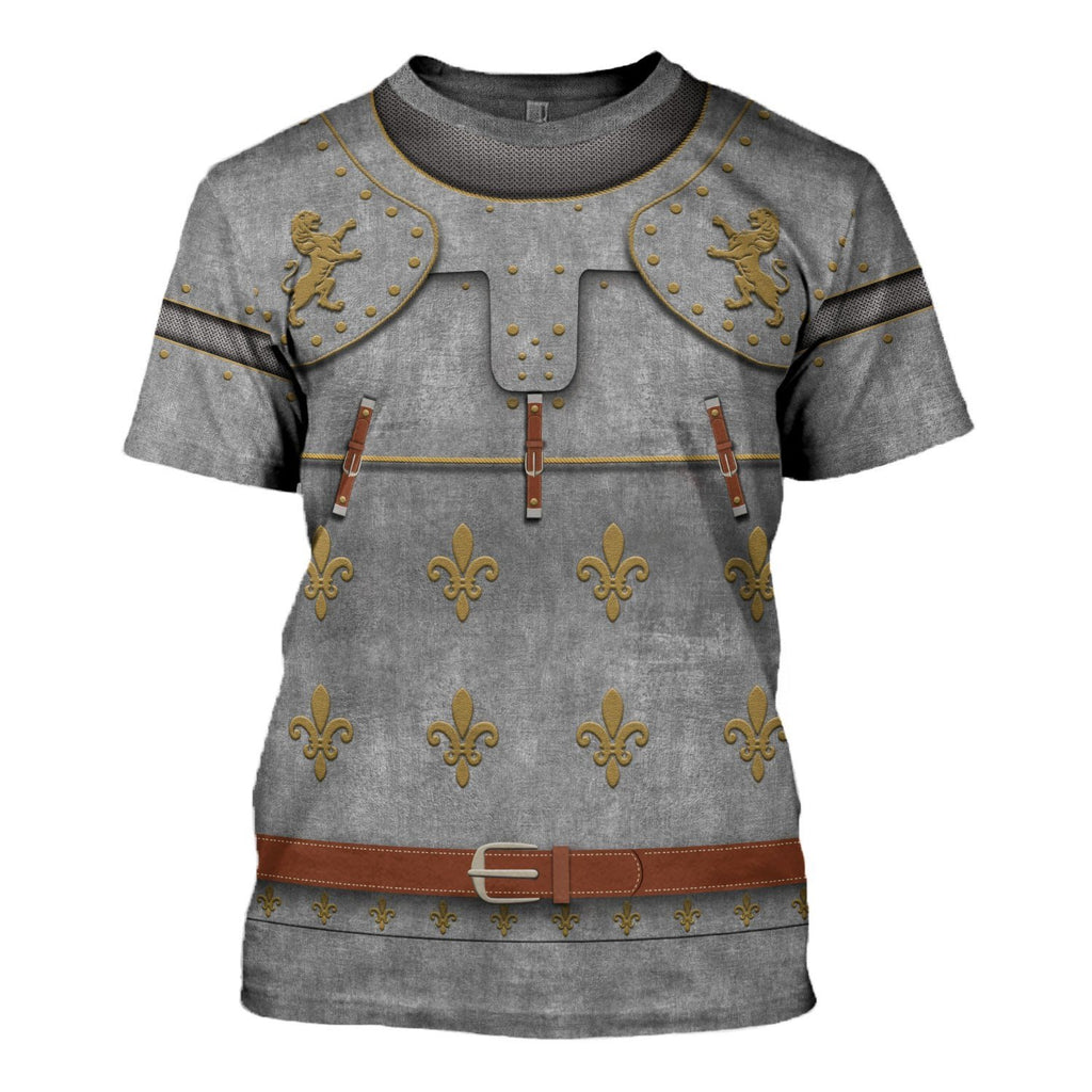 Medieval Suit Of Armor T-Shirt / S Qm526