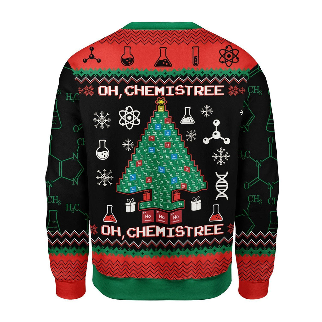 Gearhomies Christmas Unisex Sweater Oh Chemis Tree 3D Apparel