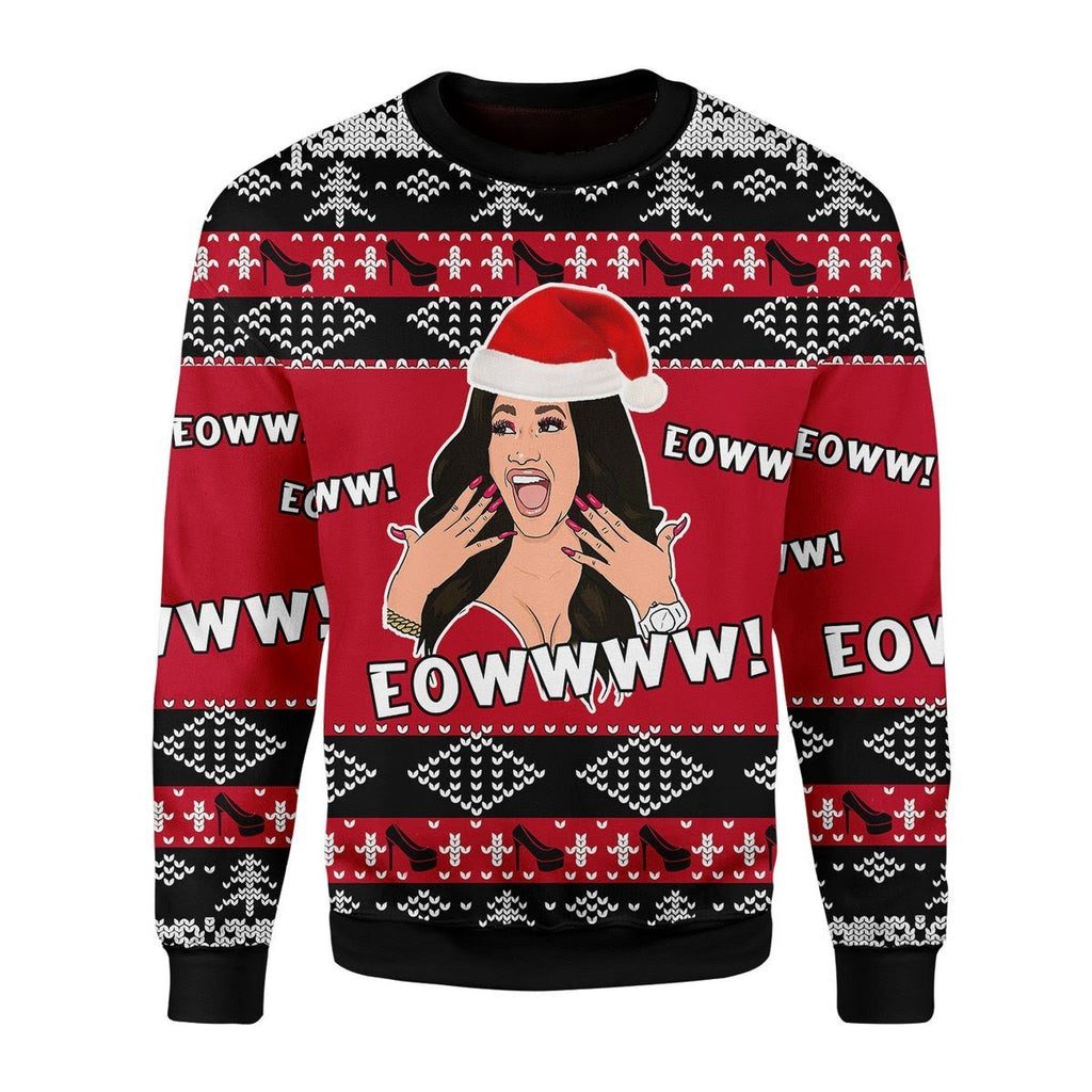 Gearhomies Christmas Unisex Sweater Cardi B EOWW Christmas 3D Apparel