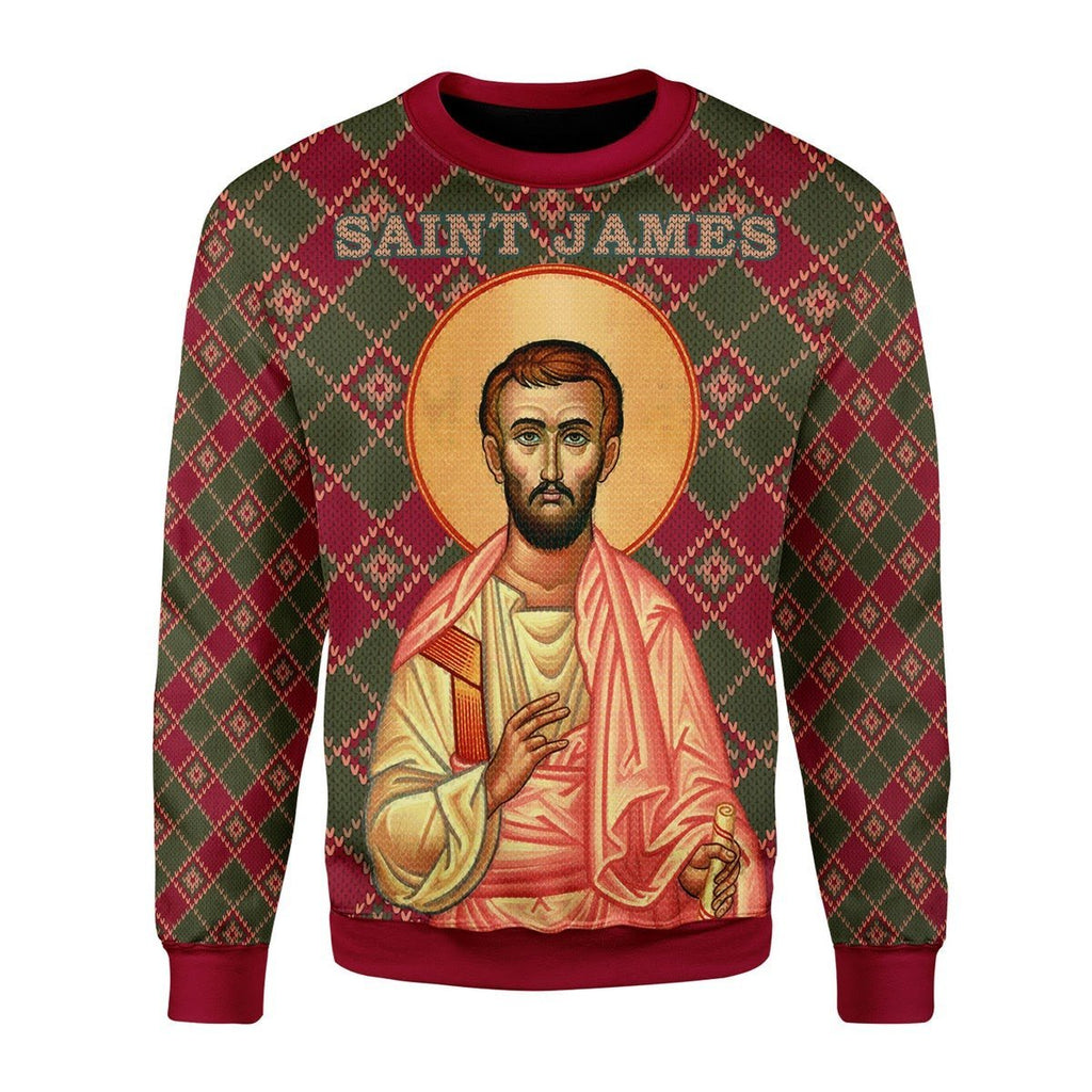 Gearhomies Christmas Unisex Sweater Saint James The Less 3D Apparel