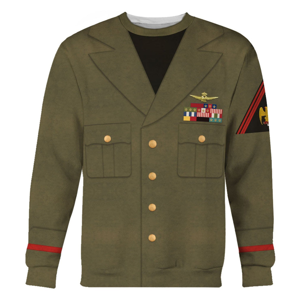 Benito Mussolini Long Sleeves / S Qm790
