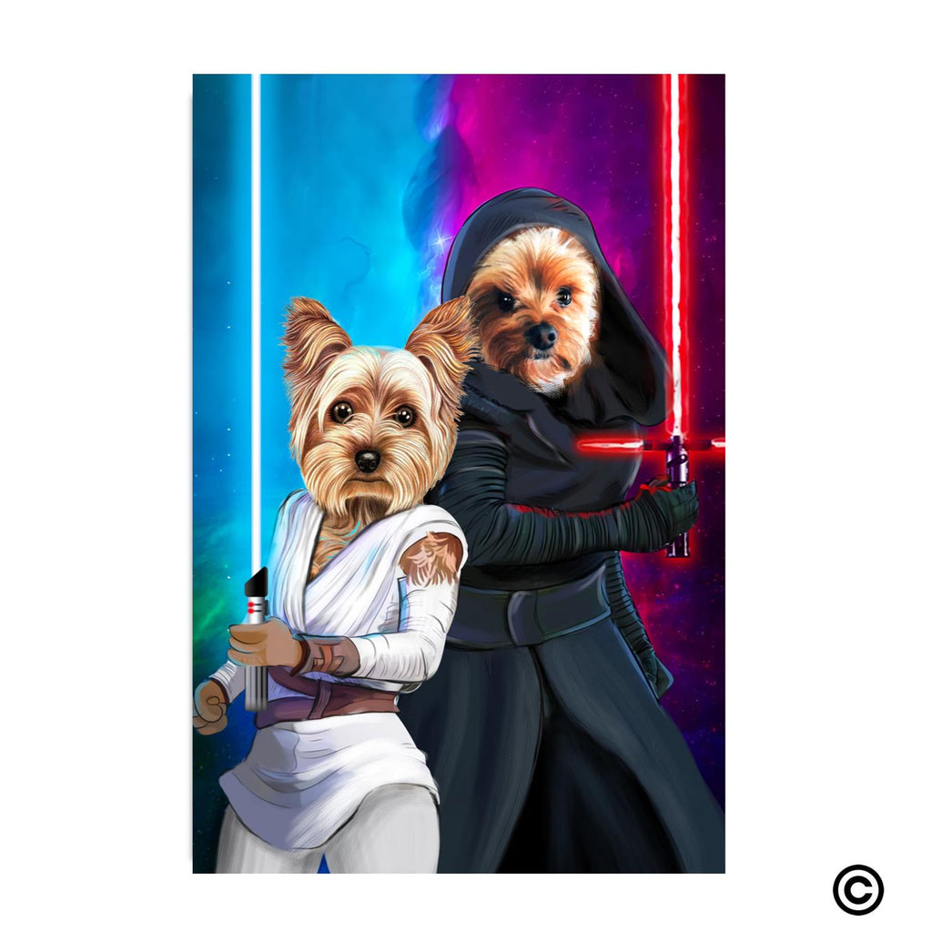 CS-ST-QM010 Personalized Photo Canvas Star Wars Home Decor