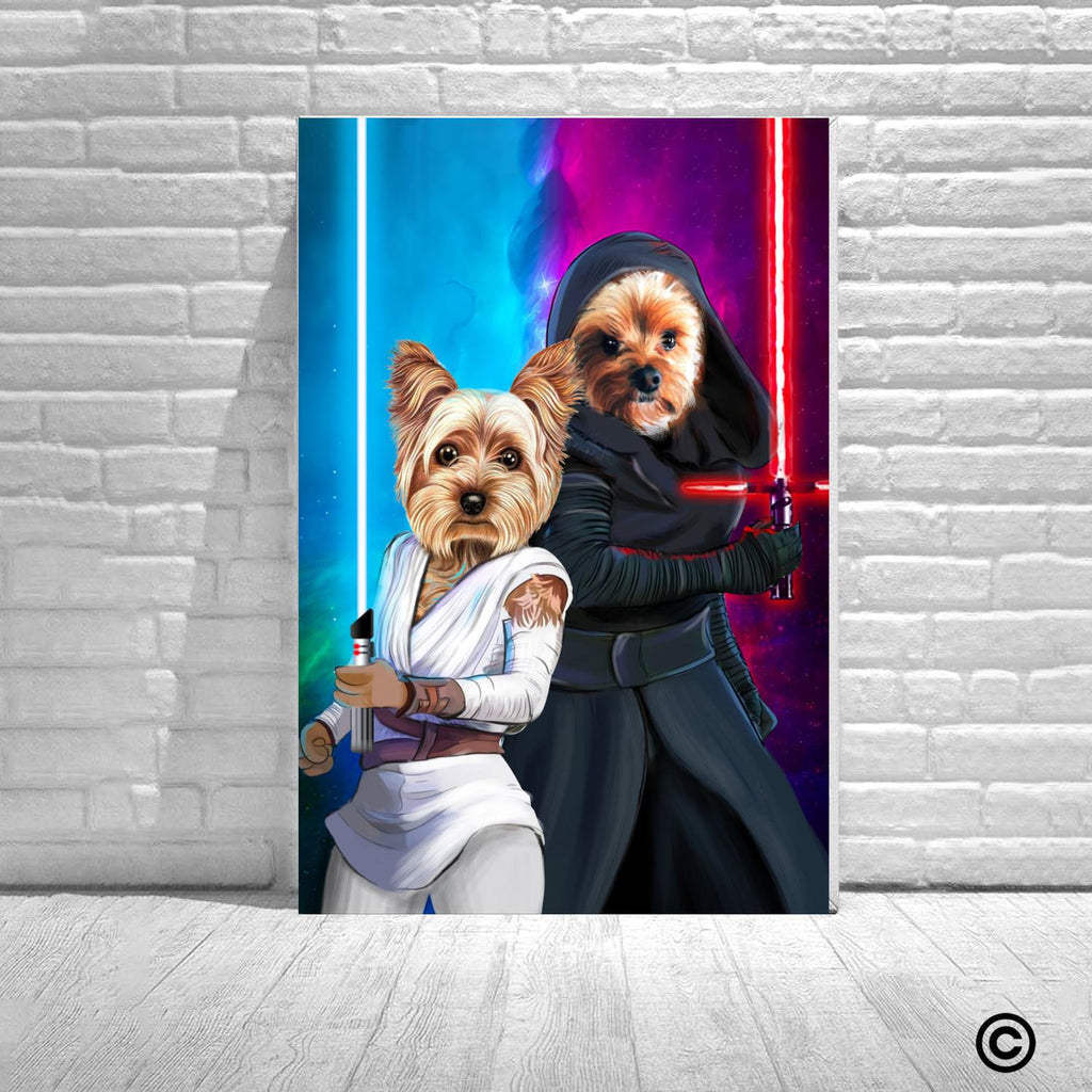 CS-ST-QM010 Personalized Photo Canvas Star Wars Home Decor