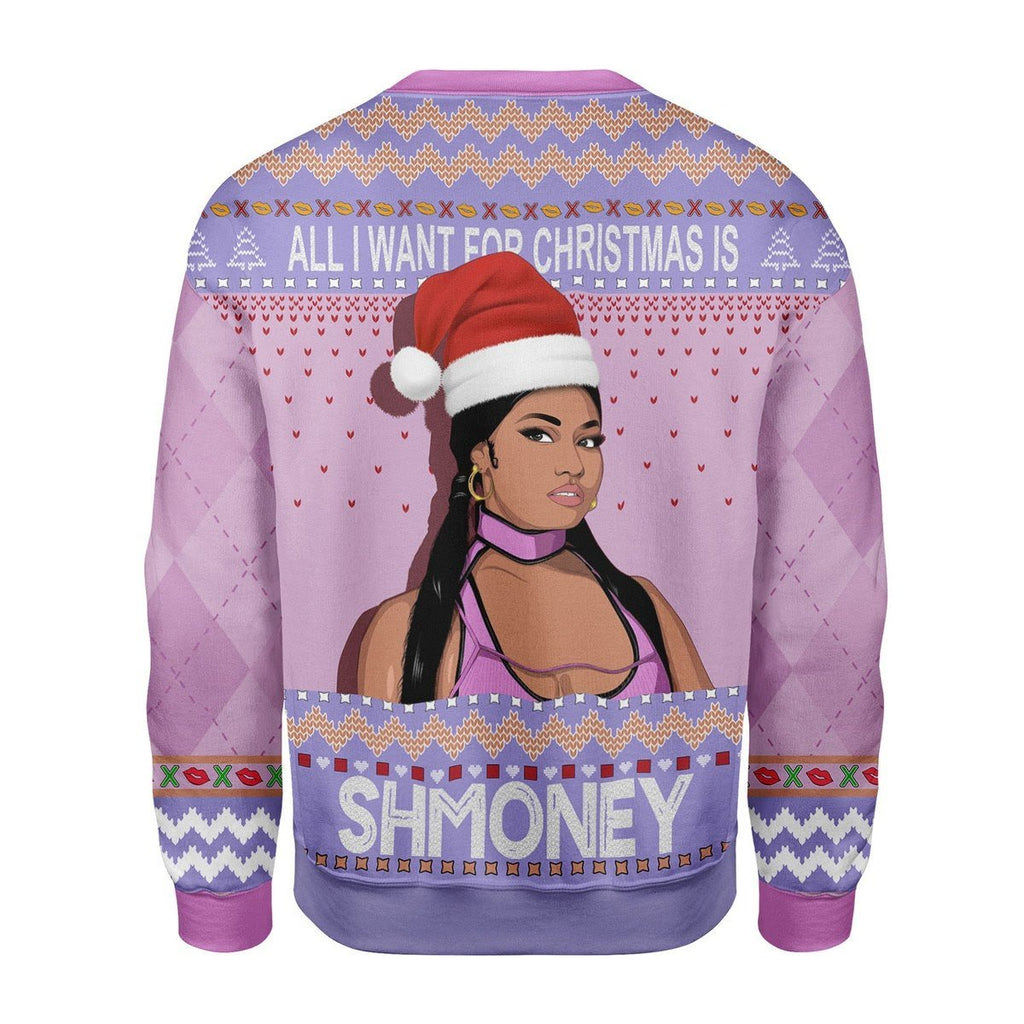 Gearhomies Christmas Unisex Sweater Nicki M 3D Apparel