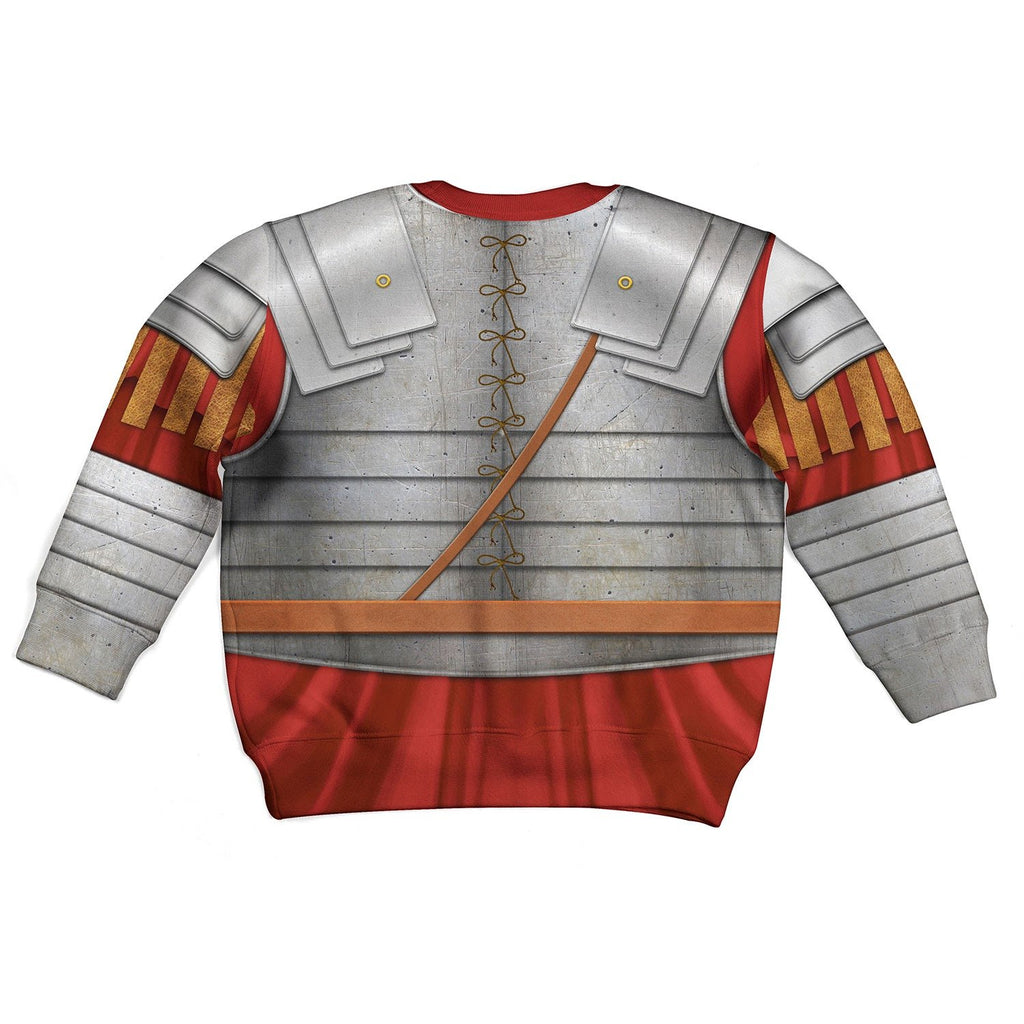 Kqm682 Roman Empire Soldier Armor Kid