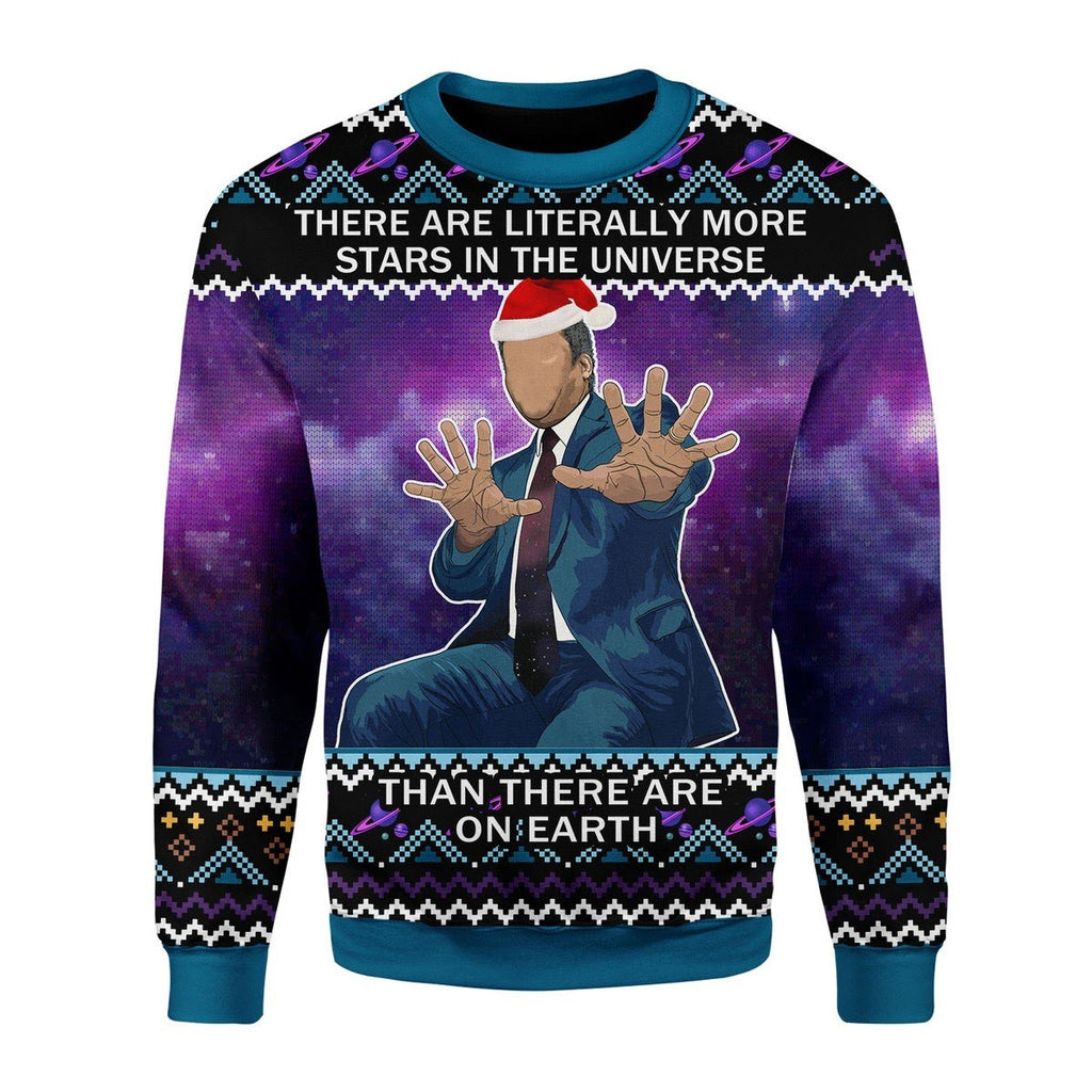 Gearhomies Christmas Unisex Sweater There Are Literally More Stars 3D Apparel