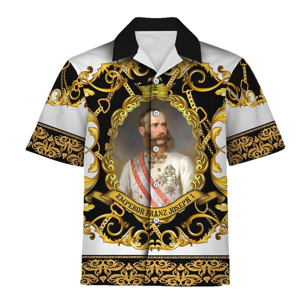 Emperor Franz Joseph I Hawaiian Shirt / S Qm827