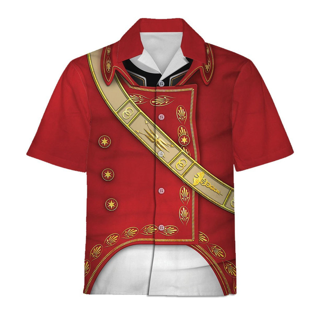 Napoleon Bonaparte Hawaiian Shirt / S Qm739