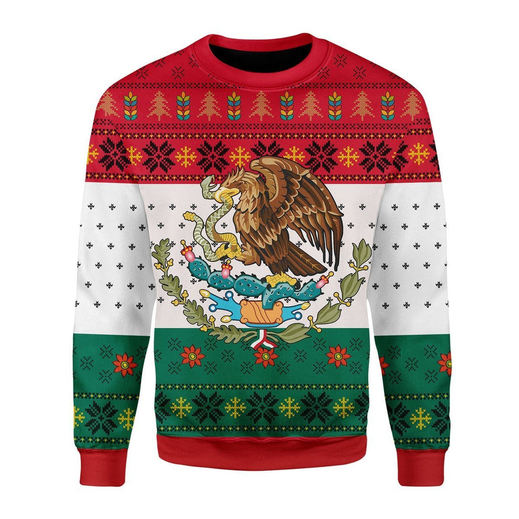 Gearhomies Christmas Unisex Sweater Mexican Ugly Christmas 3D Apparel