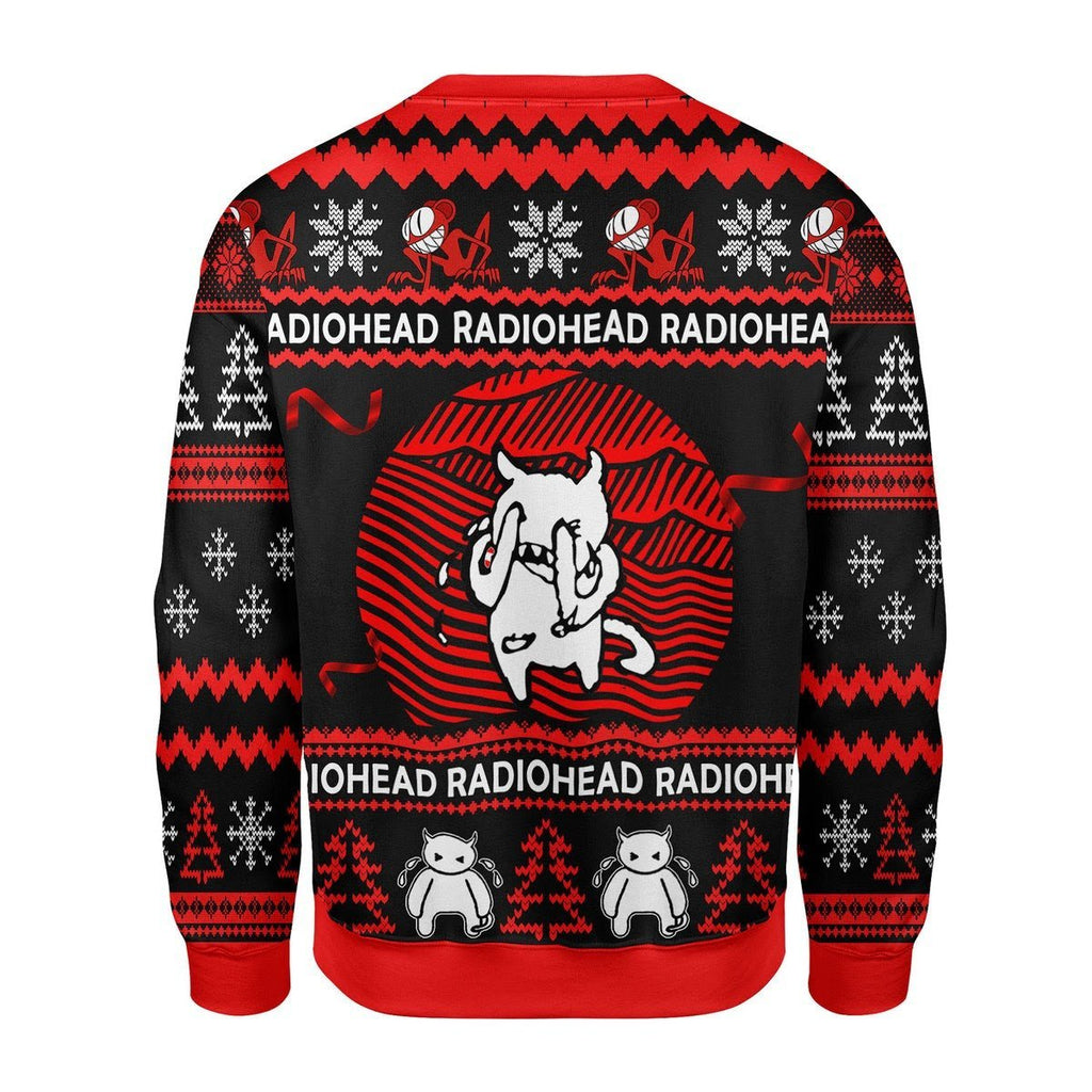 Gearhomies Christmas Unisex Sweater Radiohead 3D Apparel