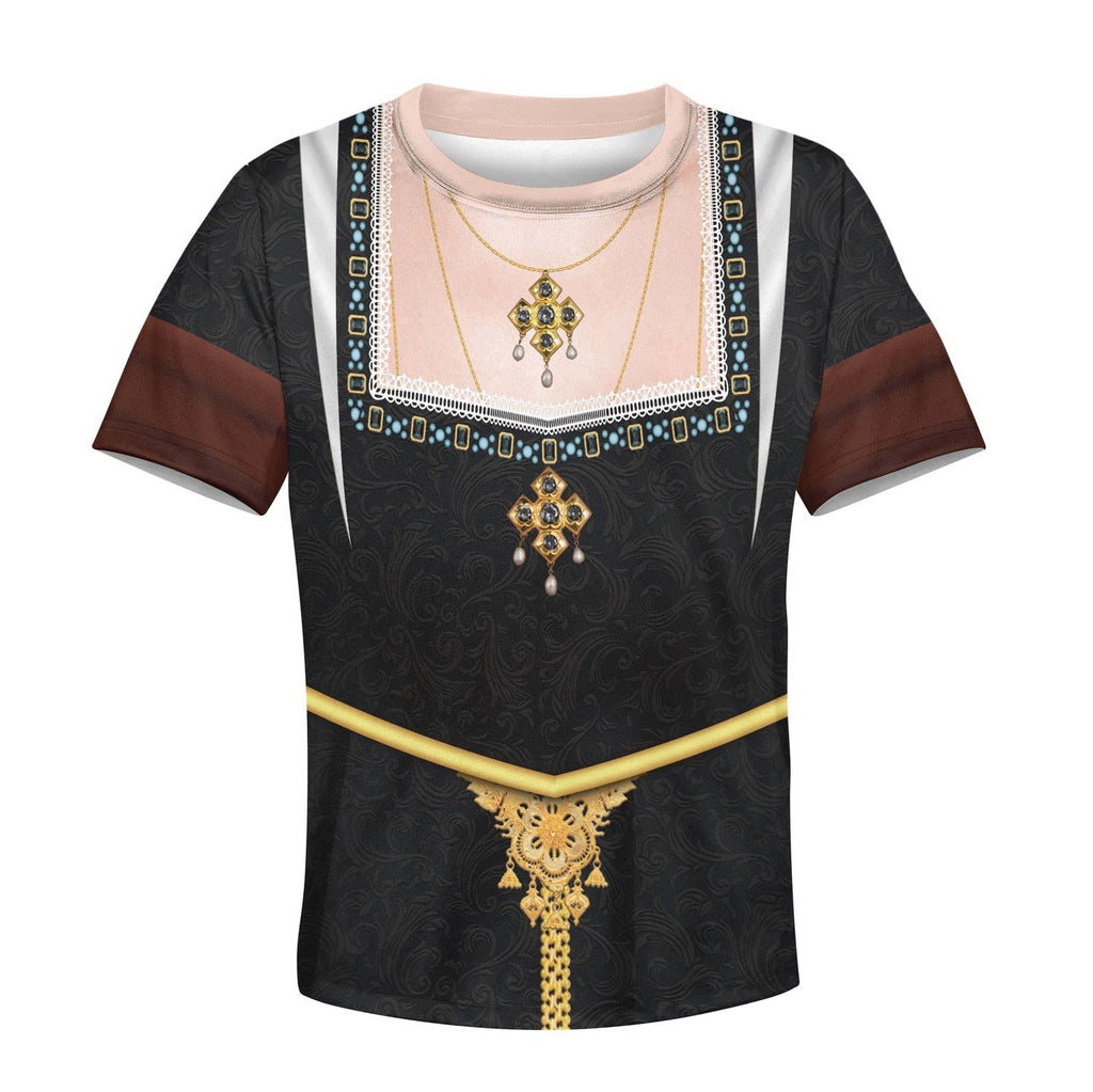 Catherine Of Aragon Queen England Kid T-Shirt / S Qm676