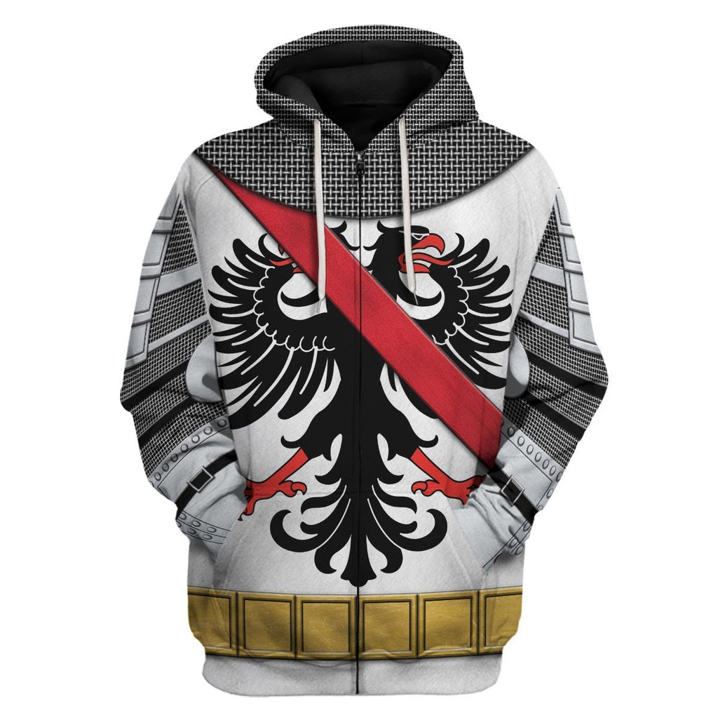 Bertrand Du Guesclin The Eagle Of Brittany Zip Hoodie / S Vn387