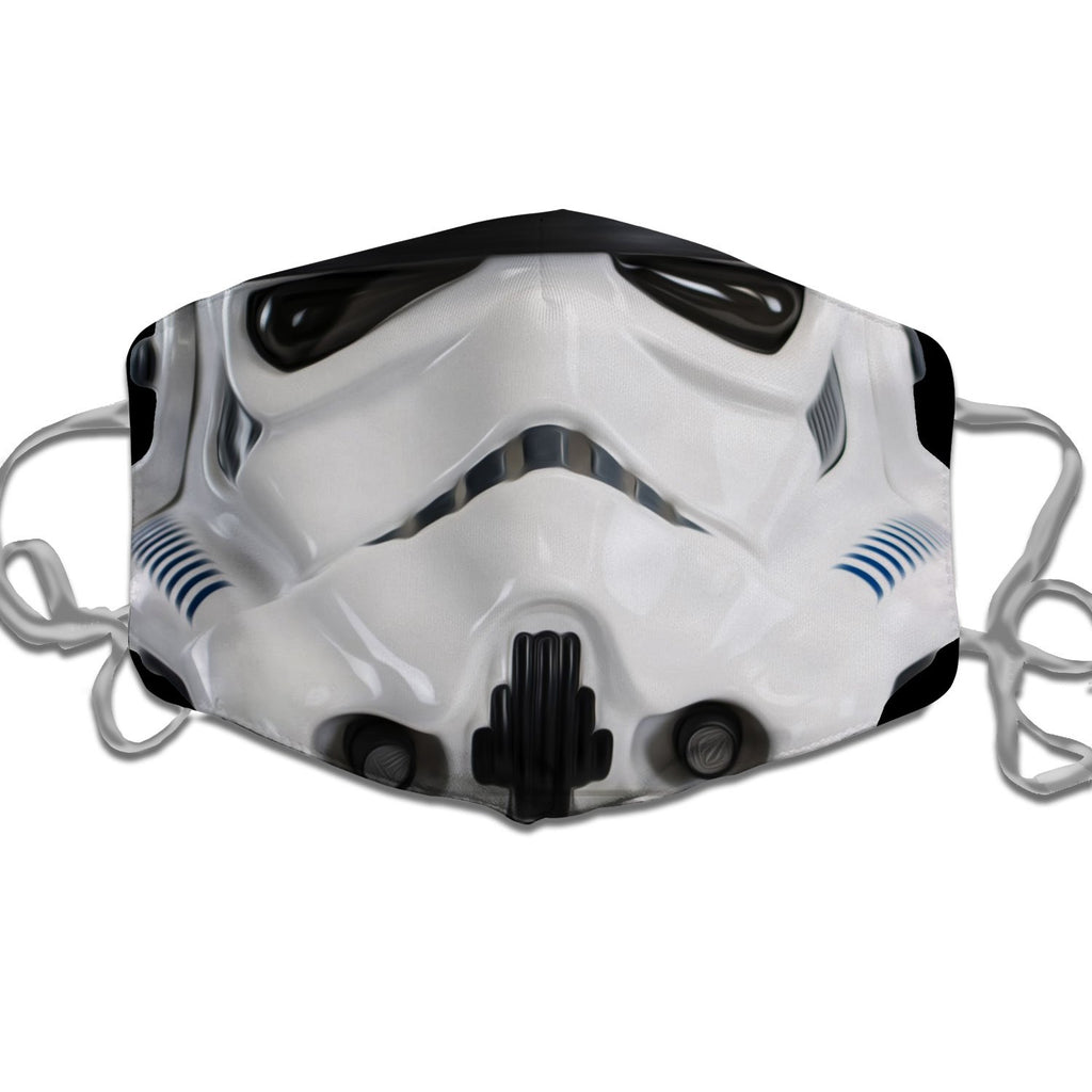 Stormtrooper Face Mask Normal Mask / Pack 1 Qm1328
