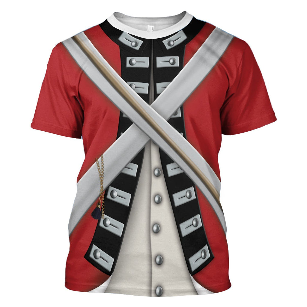 British Army Red Coat T-Shirt / S Qm499