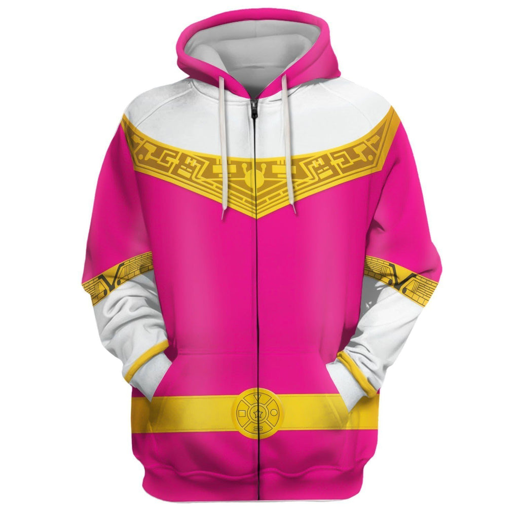 Pr Zeo Pink Zip Hoodie / S Hp93