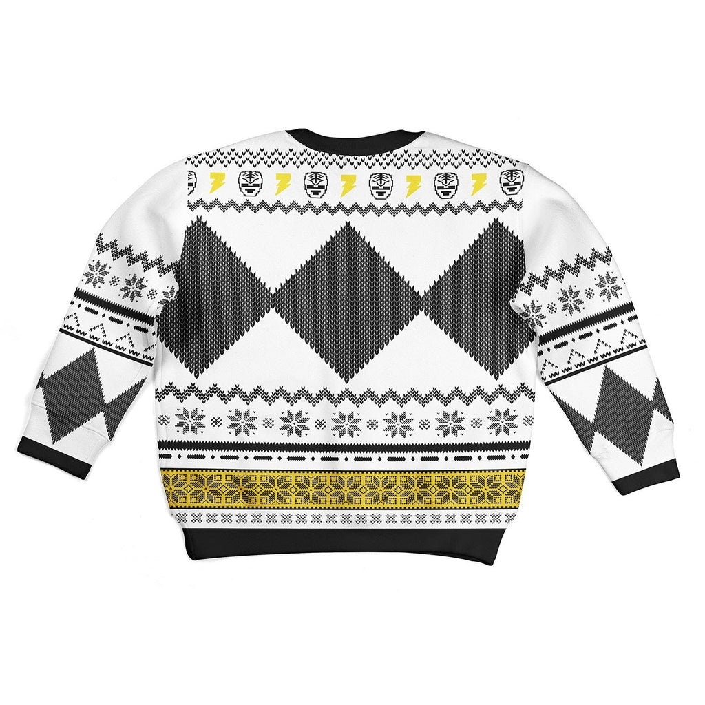 Gearhomies 3D Sweatshirt White MightyMorphin